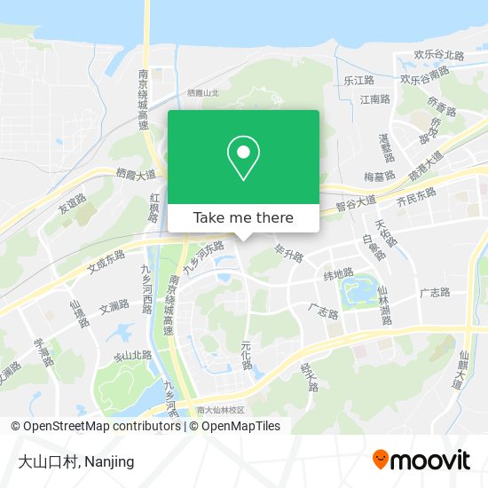 大山口村 map