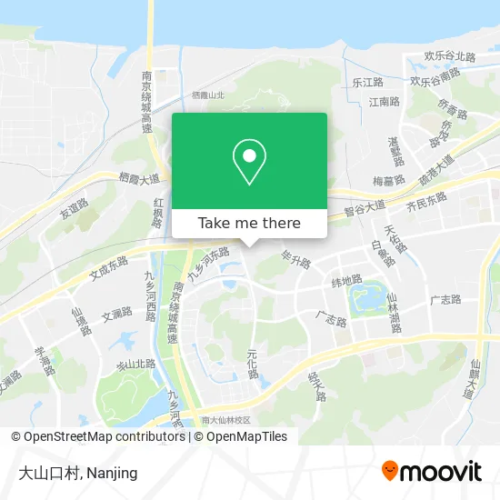 大山口村 map