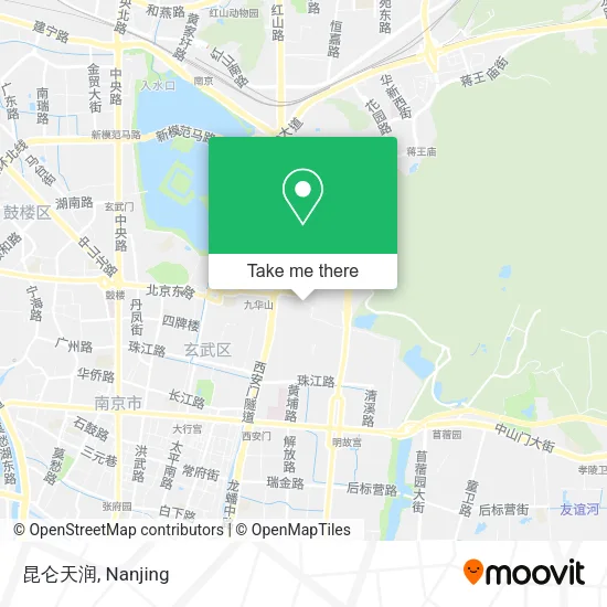 昆仑天润 map