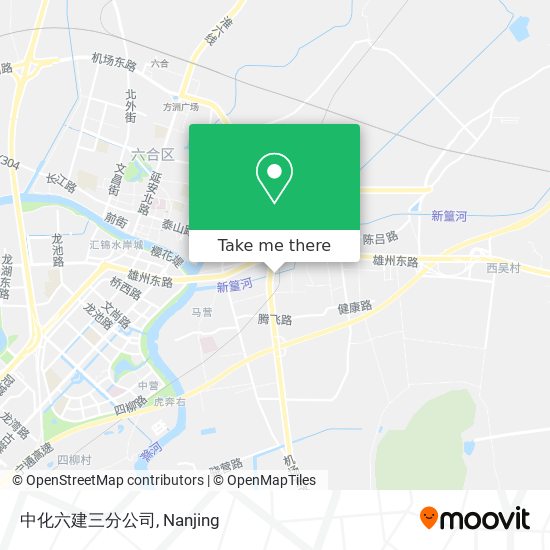 中化六建三分公司 map