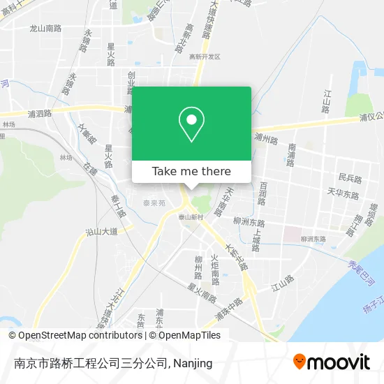 南京市路桥工程公司三分公司 map