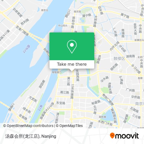 汤森会所(龙江店) map