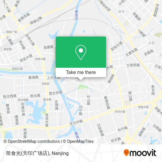 简食光(天印广场店) map