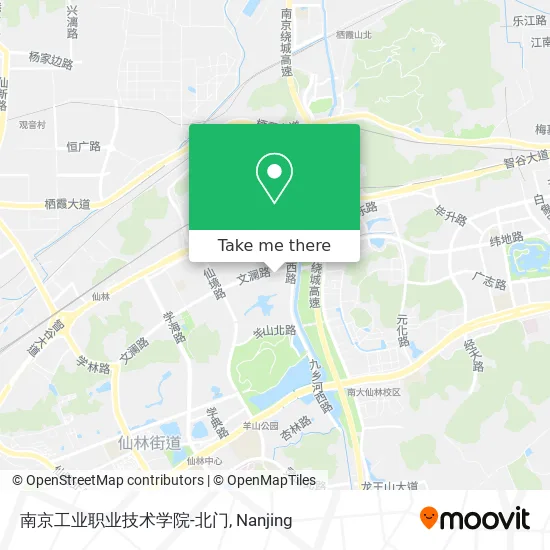 南京工业职业技术学院-北门 map