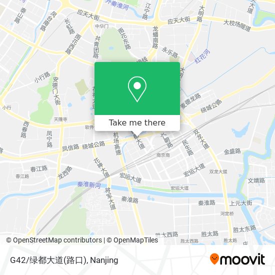 G42/绿都大道(路口) map