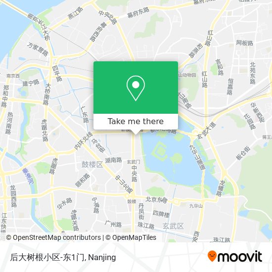 后大树根小区-东1门 map