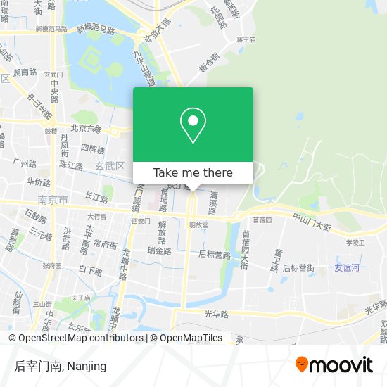 后宰门南 map