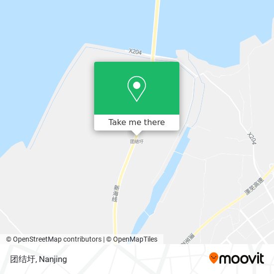 团结圩 map
