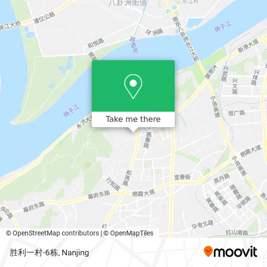 胜利一村-6栋 map