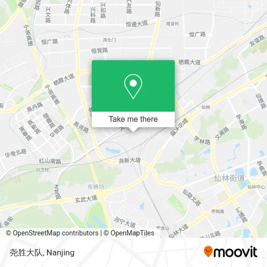 尧胜大队 map