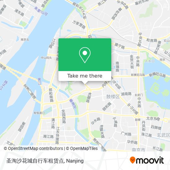 圣淘沙花城自行车租赁点 map
