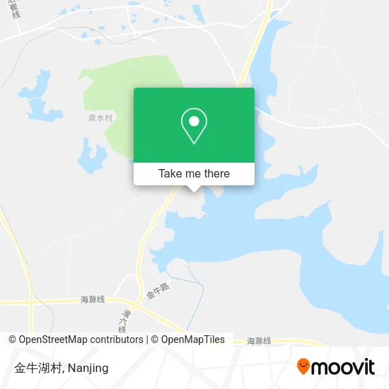 金牛湖村 map