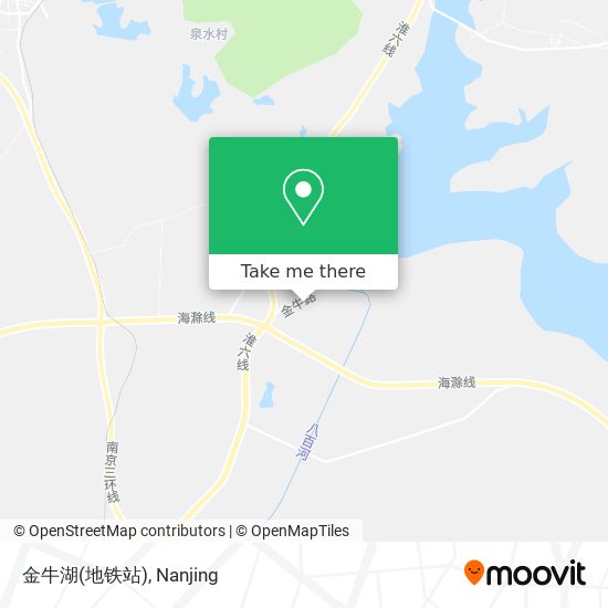 金牛湖(地铁站) map