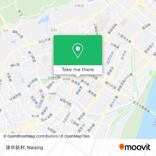 康华新村 map