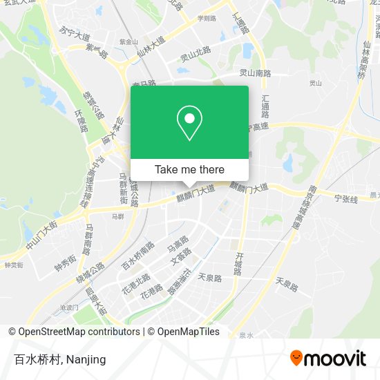 百水桥村 map