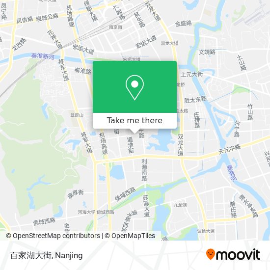 百家湖大街 map