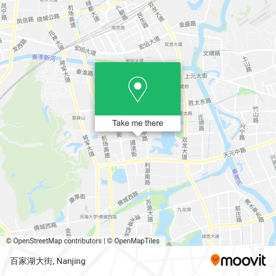 百家湖大街 map