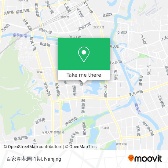 百家湖花园-1期 map