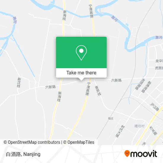 白酒路 map