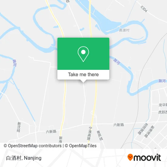 白酒村 map