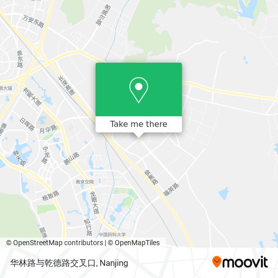华林路与乾德路交叉口 map