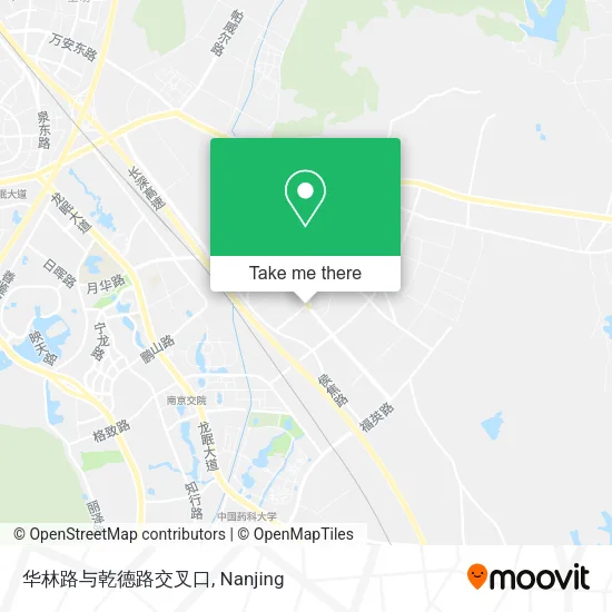 华林路与乾德路交叉口 map