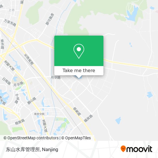 东山水库管理所 map