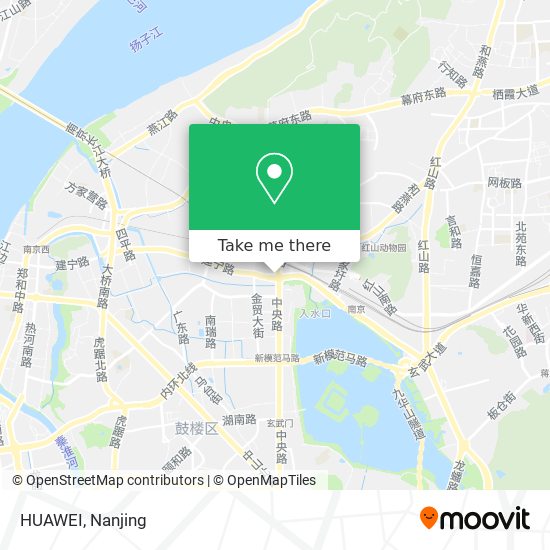 HUAWEI map