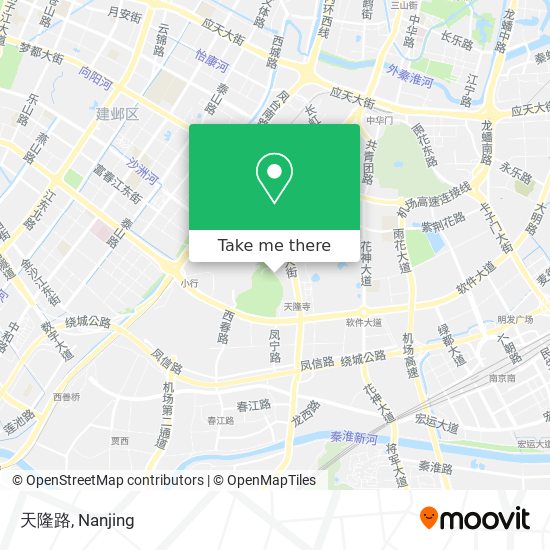 天隆路 map