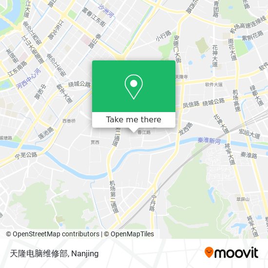 天隆电脑维修部 map