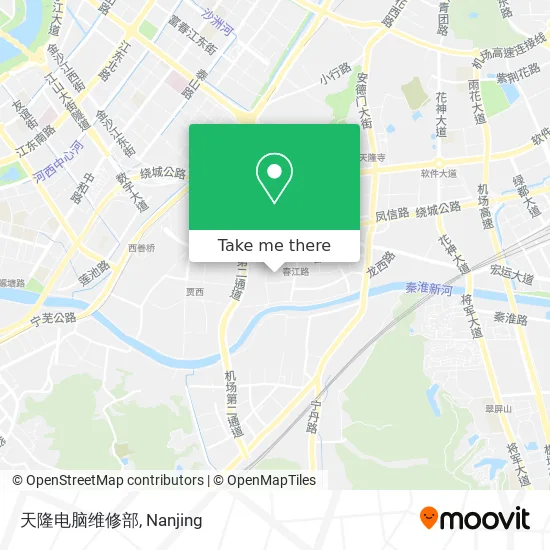 天隆电脑维修部 map