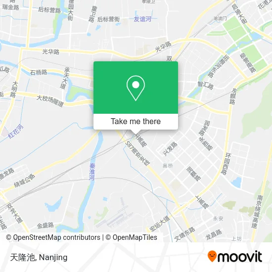 天隆池 map