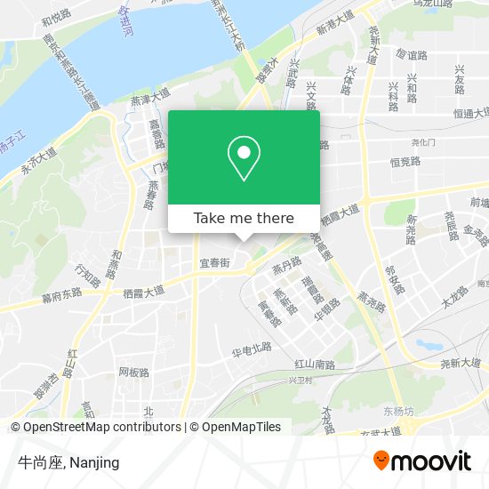 牛尚座 map