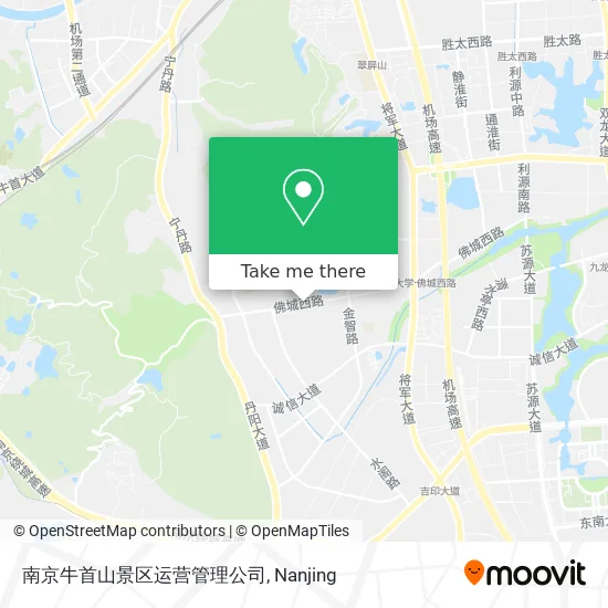 南京牛首山景区运营管理公司 map