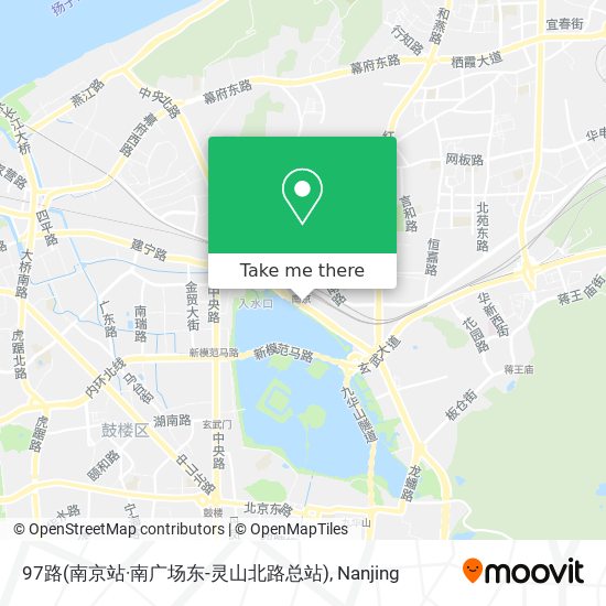 97路(南京站·南广场东-灵山北路总站) map