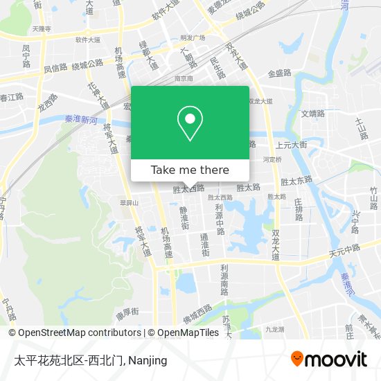 太平花苑北区-西北门 map