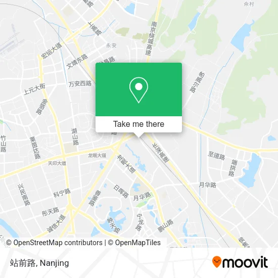 站前路 map