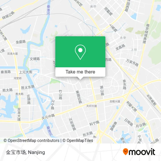 金宝市场 map