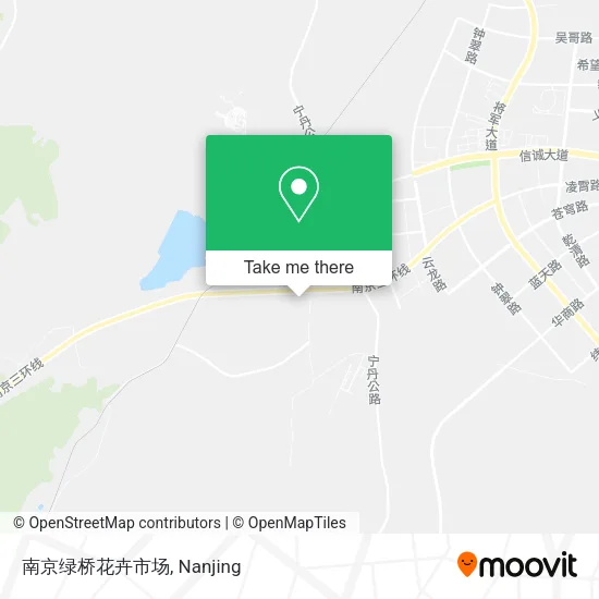 南京绿桥花卉市场 map