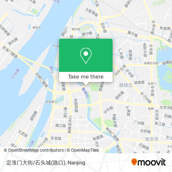 定淮门大街/石头城(路口) map