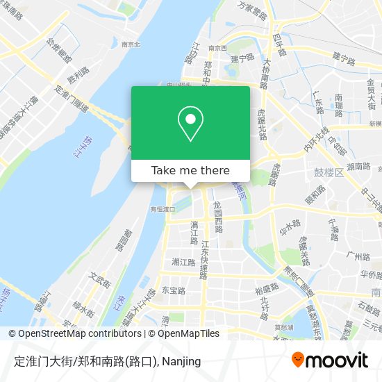 定淮门大街/郑和南路(路口) map