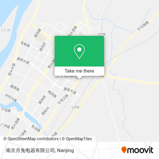 南京月兔电器有限公司 map