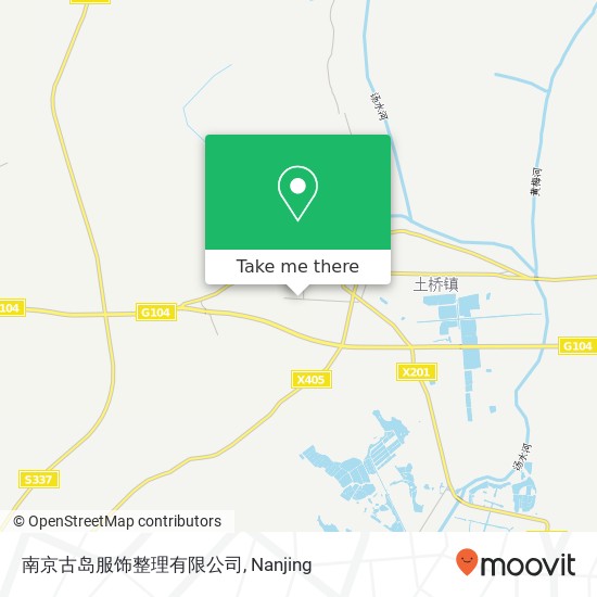 南京古岛服饰整理有限公司 map