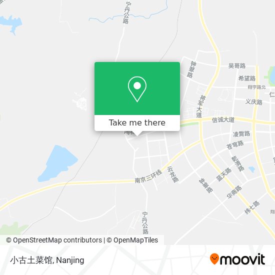 小古土菜馆 map