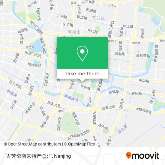古芳斋南京特产总汇 map