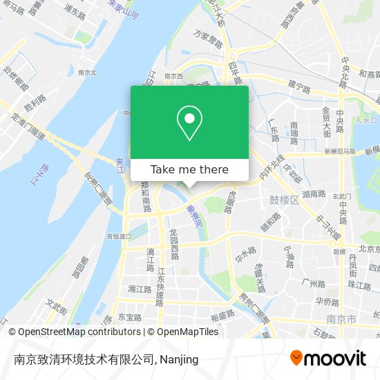 南京致清环境技术有限公司 map
