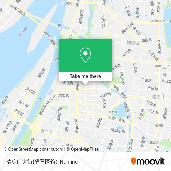 清凉门大街(省国医馆) map