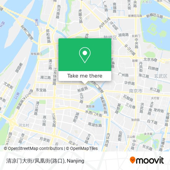 清凉门大街/凤凰街(路口) map