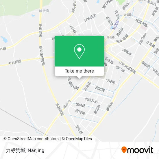 力标赞城 map