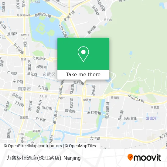 力鑫标烟酒店(珠江路店) map